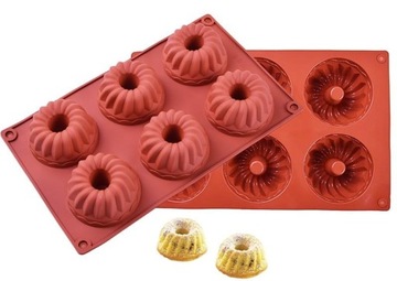 Forma silikonowa do pieczenia muffinek babeczek