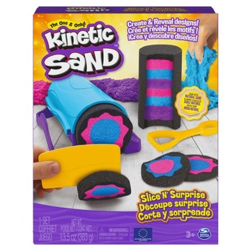 KINETIC SAND DUŻY ZESTAW KOLOROWE PRZEKROJE + Akc