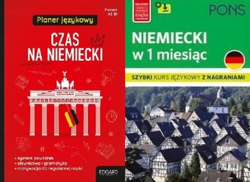 Niemiecki w 1 miesiąc + Planer Czas na niemiecki