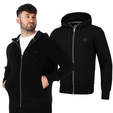 Bluza rozpinana z kapturem Pit Bull Premium Pique Interlock Small Logo '23