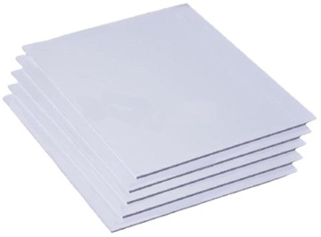 PCW SPIENIONE PCV reklamy 3mm biała 50x24cm płyty półka do szafy