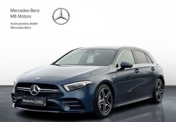 Mercedes Klasa A W177/V177 Hatchback AMG 2.0 A35 306KM 2020 Mercedes-Benz Klasa A Salon PL Od Dealera 4Matic Kamera Multibeam Android