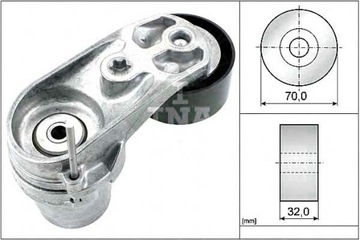 INA NAPINACZ PASKA KLINOWEGO WIEL. BMW 10- INA
