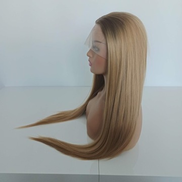 Парик LACE FRONT Блондин 40/55/80см 2 БЕСПЛАТНЫЕ шапочки
