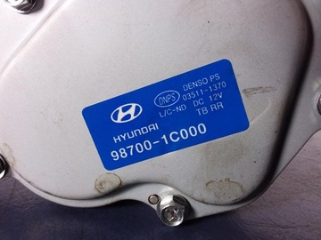 HYUNDAI GETZ I MOTOREK STĚRAČE ZADNÍ 4 PIN
