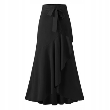ZWIEWNA DŁUGA SPÓDNICA MAXI DO KOSTEK BOHO DAMSKA