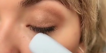 MASAŻER DO OCZU POD OCZY USTA ZAMRSZCZKI MASAŻER NA OCZY WORKI EMS