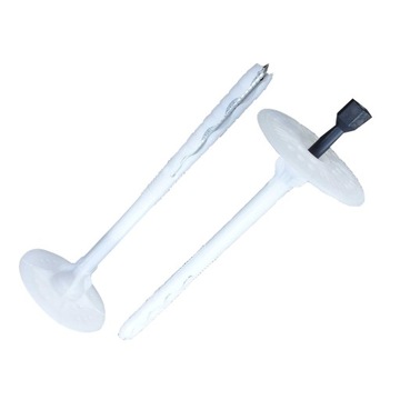 Kołek do styropianu wełny METAL 16 cm-100szt SUPER