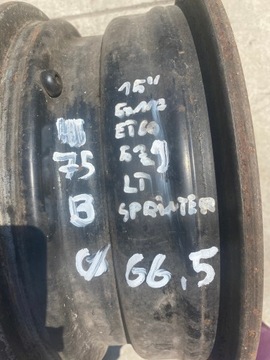 DISK OCELOVÝ MERCEDES 5X112 15'' ET60 5,5J
