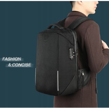 Plecak antykradzieżowy Tigernu na laptopa 15 RFID