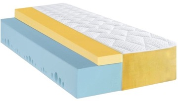 Materac 180x200 piankowy VISCO 5cm memory 20cm H3