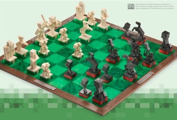 MINECRAFT ШАХМАТЫ Настольная игра Крипер Зомби Стив Алекс Эндерман Житель деревни