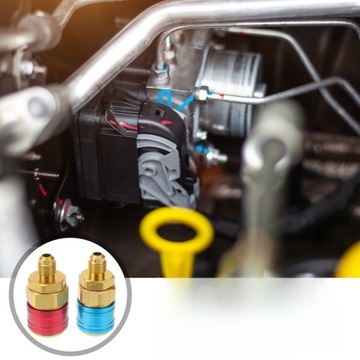 АВТОМОБИЛЬНЫЙ АДАПТЕР КОНДИЦИОНЕРА РАЗЪЕМЫ ВЫСОКОГО И НИЗКОГО ДАВЛЕНИЯ ДЛЯ 2 ШТ.