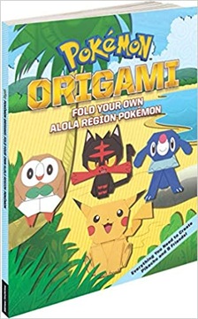 Pokemon Origami Fold Your Own Alola Region