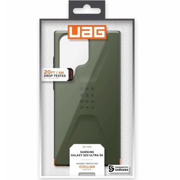 Чехол UAG для Galaxy S23 Ultra, Корпус, Чехол, Чехол, Urban Armor Gear