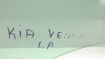 KIA VENGA SKLO (OKNO) DVEŘE LEVÝ PŘEDNÍ