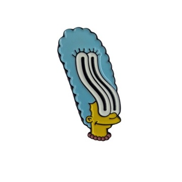 Przypinka Metalowa Głowa Marge Simpson