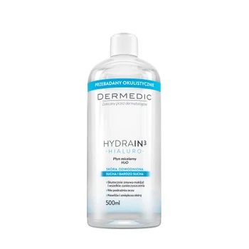 DERMEDIC HYDRAIN 3 HIALURO PŁYN MICELARNY 500ml
