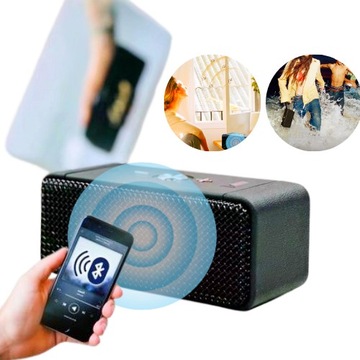 PRZENOŚNY BEZPRZEWODOWY BLUETOOTH GŁOŚNIK MOCNY AKUMULATOR RADIO FM