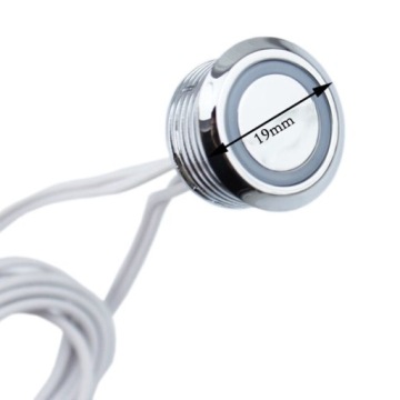 КОНТРОЛЛЕР СЕНСОРНОГО ВЫКЛЮЧАТЕЛЯ КОНТРОЛЛЕР СВЕТОДИОДОВ + ДИММЕР 12В 24В 6А - ЧЕРНЫЙ