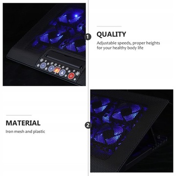 Кулер для ноутбука, 1 шт. Эффективное охлаждение вашего ноутбука