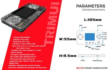 Портативная игровая консоль Trimui Model S Supe