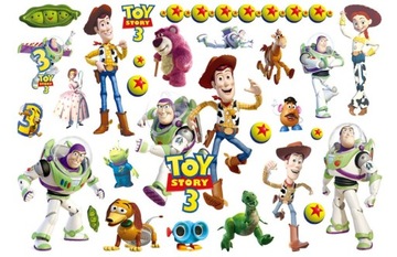 TATUAŻE DLA DZIECI ZMYWALNE TYMCZASOWE TOY STORY