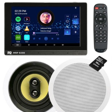 DEXON RADIO INTERNETOWE PODTYNKOWE Z BLUETOOTH SD