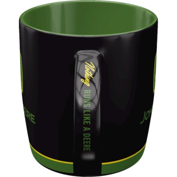 КЕРАМИЧЕСКАЯ КРУЖКА С ЛОГОТИПОМ JOHN DEERE ПОДАРОЧНЫЙ ГАДЖЕТ JD