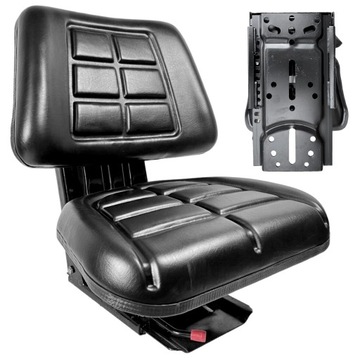 URSUS C-330 C-360 ZETOR T-25 SIEDZENIE DWUCZĘŚCIOWE AMORTYZOWANE WYGODNE