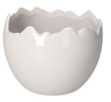 JAJKO CERAMICZNE SKORUPKA WIELKANOCNA DONICZKA