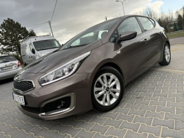 Kia Ceed II Hatchback 5d Facelifting 1.6 GDI 135KM 2017 Kia Cee'd Ceed 1.6b Lift 2017r LED Klimatyzacja
