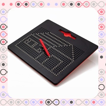 MAG PAD TABLICA MAGNETYCZNA KULKI 714 SZTUK WZORNIKI DO RYSOWANIA DUŻA XXL