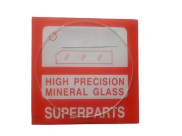 Стеклянное стекло ровно 1 мм диаметром 43,5 мм