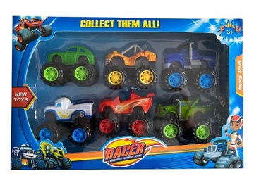 Большой набор машинок Blaze Mega Machines Cars Drive из 6 штук в подарок ребенку