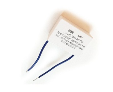 KONDENSATOR ROZRUCHOWY MKP 1uF A7 (PIEC, DMUCHAWA)