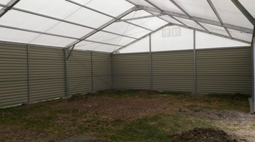 Палаточный зал Склад 10 х 15 х 3 Производство HALER