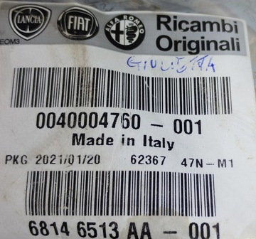 FIAT OE 40004760 KROUŽEK TĚSNĚNÍ KLIKOVÉ HŘÍDELE DIFERENCIÁL