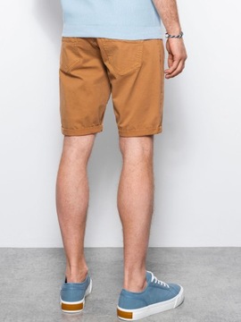 Szorty męskie CHINO camel V17 S0103 M