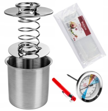 НАБОР ДЛЯ ВЕТЧИНЫ BROWIN, ТЕРМОМЕТР В МЕШКАХ 3 КГ