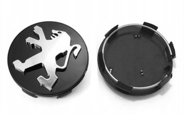 EMBLEMAT DEKIELEK ZNACZEK KAPSEL PEUGEOT 60MM