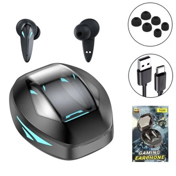 БЕСПРОВОДНЫЕ НАУШНИКИ ИГРОВЫЕ НАУШНИКИ BT 5.3