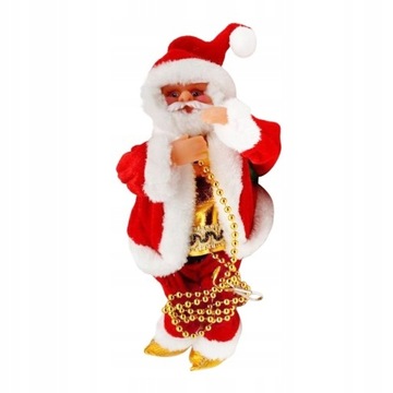 БОЛЬШОЙ САНТА-ОРНАМЕНТ, ПОДНИМАЮЩИЙСЯ ПО ЛЕСТНИЦЕ, 100 см