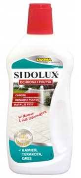 SIDOLUX KAMIEŃ TERAKOTA GRES OCHRONA I NABŁYSZCZANIE 500ML