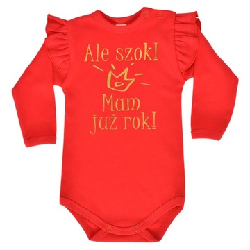 BODY Z FALBANKĄ ROCZEK URODZINY R86 ALE SZOK!