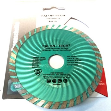 TARCZA DIAMENTOWA TURBO WAVE BETON ZBROJONY 125 MM