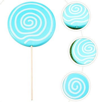 DEKORACJE ŚLUBNE LOLLIPOPS ZABAWKA 2 SZT
