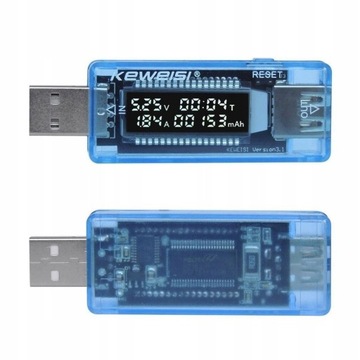 Miernik napięcia [V] i prądu [A] portu USB TESTER