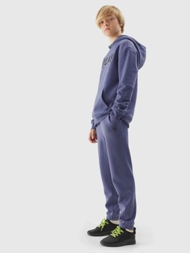 ДЕТСКИЕ СПОРТИВНЫЕ БРЮКИ 4F ДЛЯ МАЛЬЧИКОВ, ХЛОПОК AW23M419