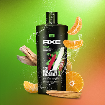 Набор Axe Gel Africa для мужчин 700мл x3